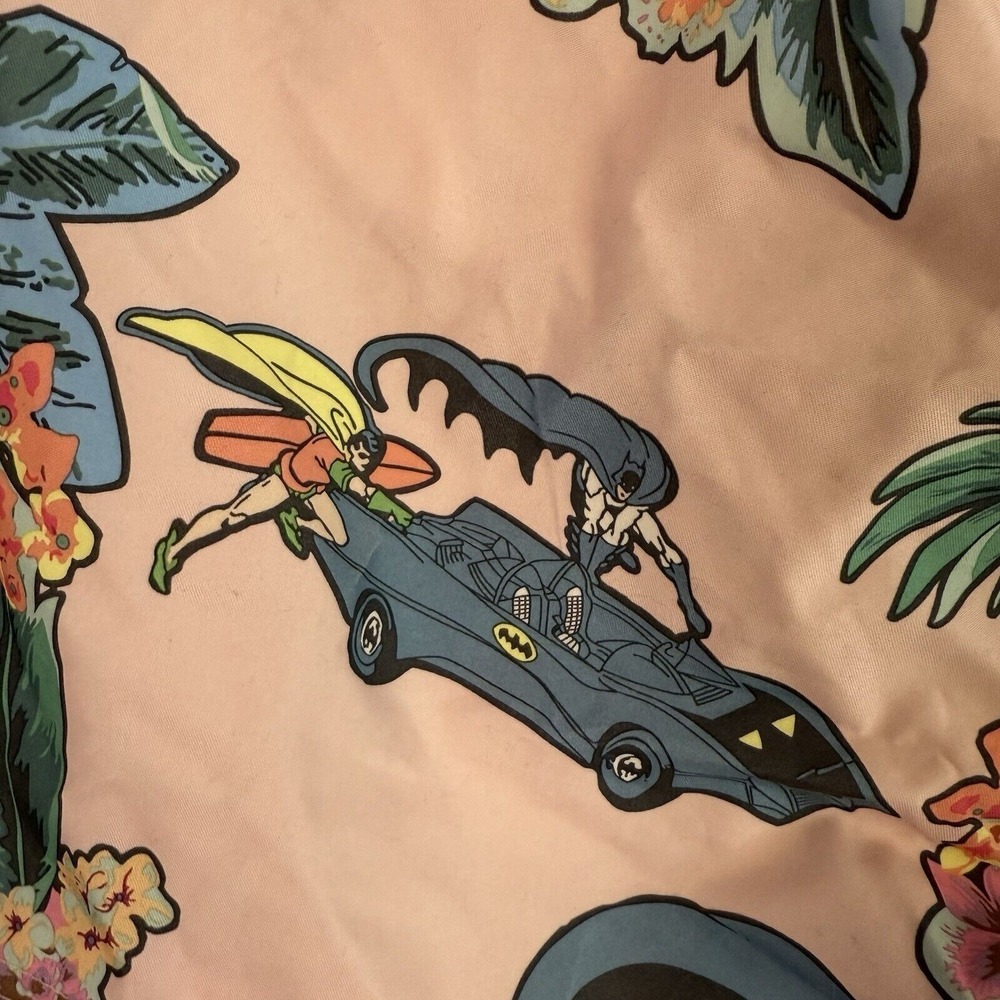 Batman & Robin Surf Men's Medium‎ Swim Trunks Board Shorts All Over Print AOP DC - Picture 4 of 13